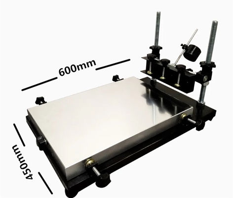 Печатная машина 4560 экрана принтера 450*600mm восковки более большого размера ручная SMT
