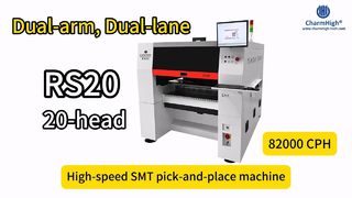 Charmhigh RS20 Двухрукавная двухполосная машина для захвата и размещения 82000CPH