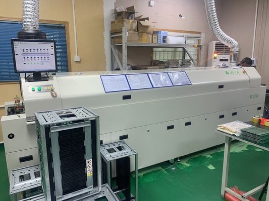 PC8835 Автоматическая рельса + PC управление Бессвинцовая Отель для обратного потока 8 temp Зонная сварная машина