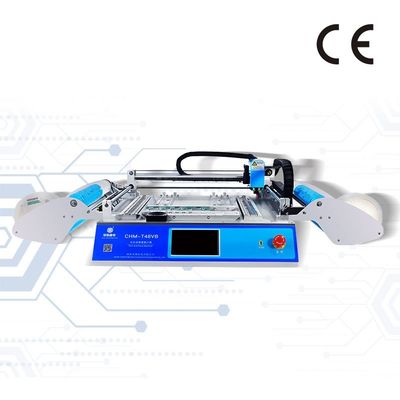 CHMT48VB Настольная машина для монтажа компонентов SMT 58 питателей 2 камеры технического зрения