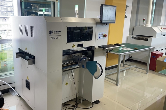Средняя линия SMT с 3250 экрановым принтером 6 голов SMT Pick And Place Machine 830 Печь для перекачки