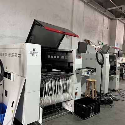 TS10 SMT Pick And Place Machine 10 голов 100 питателей 01005 Поддержка высокой скорости