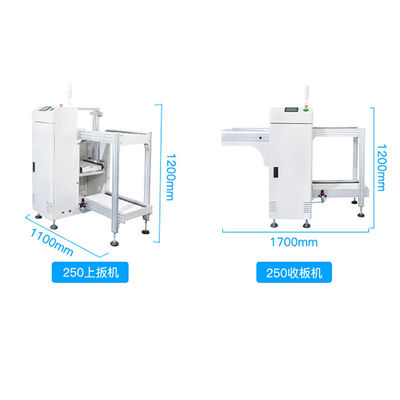 Полноавтоматический загрузчик-разгрузчик печатных плат SMT с системой управления ПЛК и совместимостью с интерфейсом SMEMA
