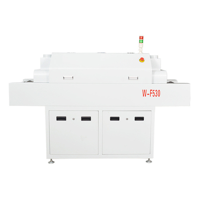 530 Temp печи 5 Reflow вертикали SMT. Разделяет на зоны машину паять Reflow 1000*300mm SMT