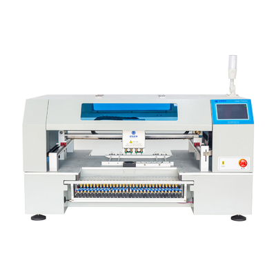 Маленькая линия SMT 60 питателей 4 головы CHMT560P4 SMT P&P Machine / Reflow Oven T961 / Solder Paste Printer 3040