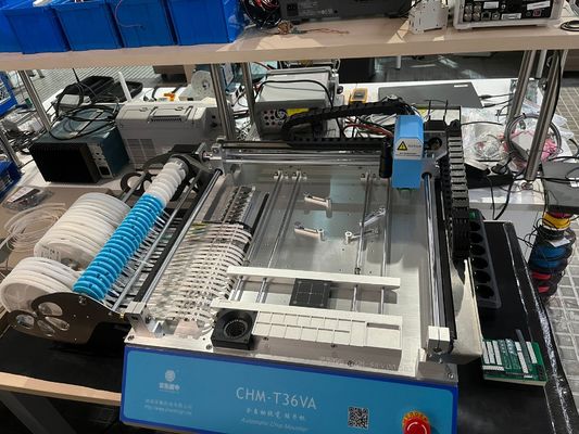 2 головки 29 питателей CHMT36VA SMD Pick And Place Machine + две камеры CCD + внешний ПК