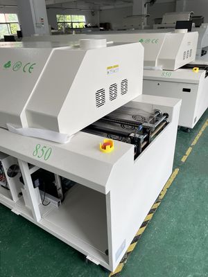 CHM-PC850 Безсвинцовая большая перекачивающая печь 8 зон полная автоматическая рельса + ПК управления 3150x500 мм