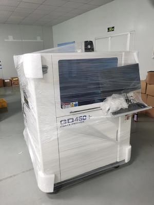 GD450+ Full Auto SMT Стенцильный принтер Шелковый экран печать Лепильная печать