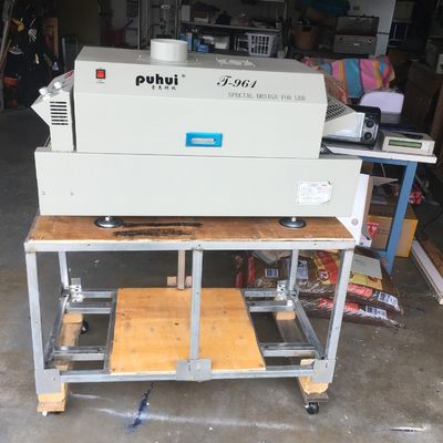Настольная печь Reflow T961 с temp 6 транспортера 730*230mm разделяет на зоны паяя машину 3.5KW
