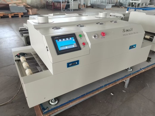 Печь Puhui T-961S печи 1000*350mm Reflow экрана касания T961S паяя, зона температуры 6