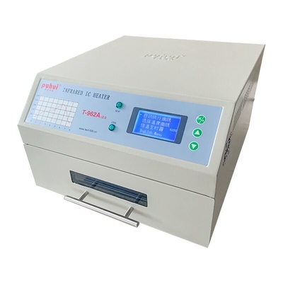 Мини печь 300*320mm 1500w T962A Reflow со станцией подогревателя IC вытыхания ультракрасной сваривая