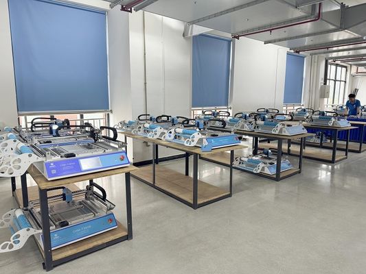 CHMT48VB Настольная машина для монтажа компонентов SMT 58 питателей 2 камеры технического зрения