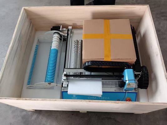 CHMT36VA SMT машина для установки компонентов (Pick and Place) с 2 головками, 29 питателями, управлением с ПК