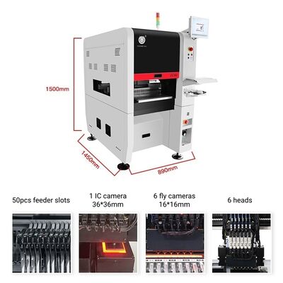 Двухголовочные Pick and Place машины Dual TC06, полностью автоматическая линия производства SMT