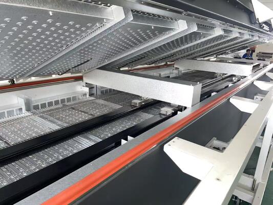 8800 Большая печь с обратным потоком полная автоматическая рельсовая система управления ПК без свинца 3180x500 мм