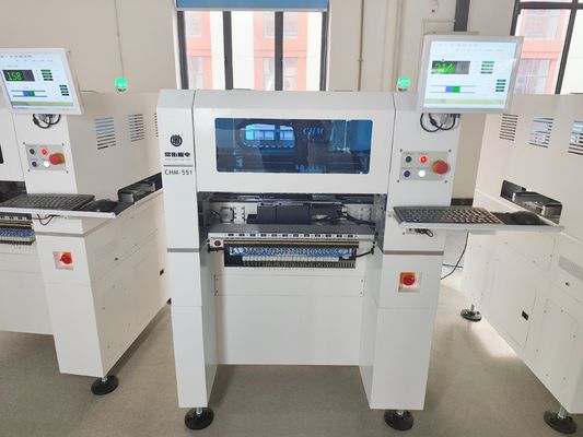 Высокая точность 4 голов SMT Pick & Place Machine CHM-551 Автоматическая смена сопла CPK≥1.0